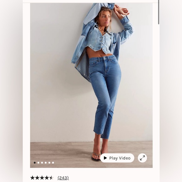 FREE PEOPLE WE THE FREE jeans - Picture 2 of 5